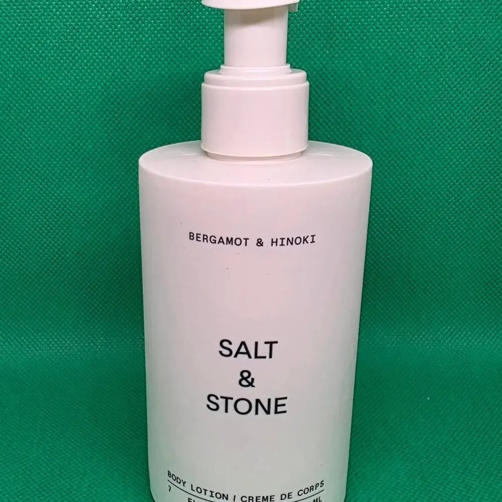 New Salt & Stone Body Lotion | 7 fl oz. | Bergamot & Hinoki Scent